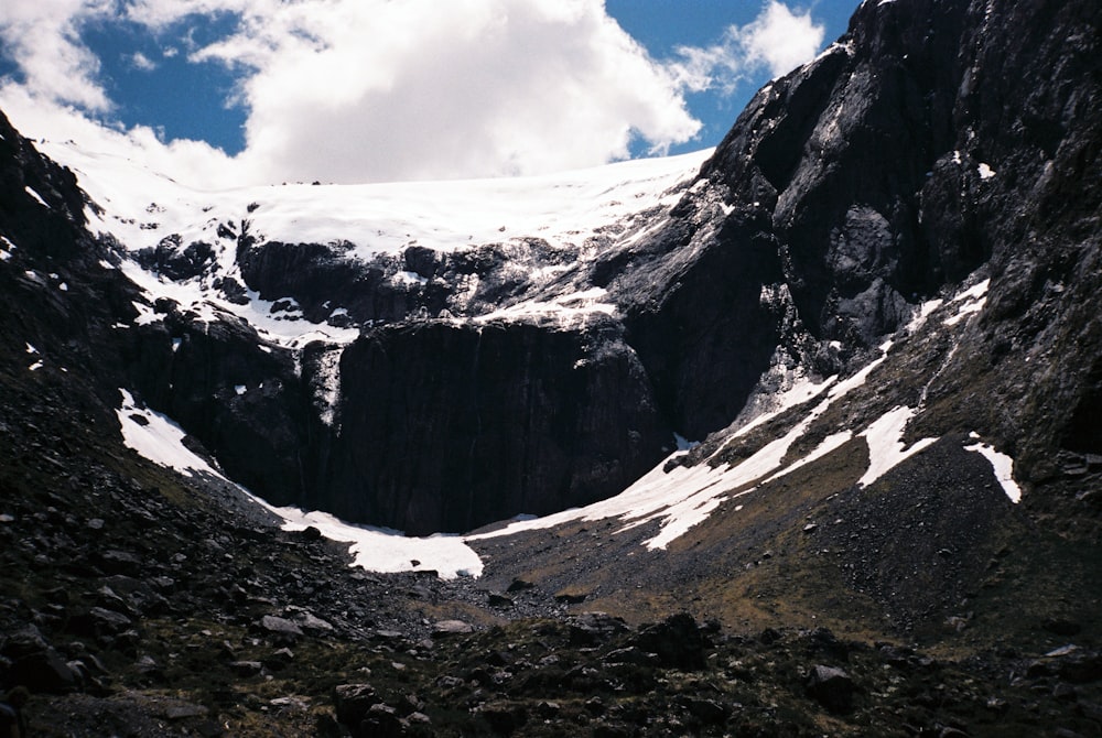 snow capped mountains during daytime