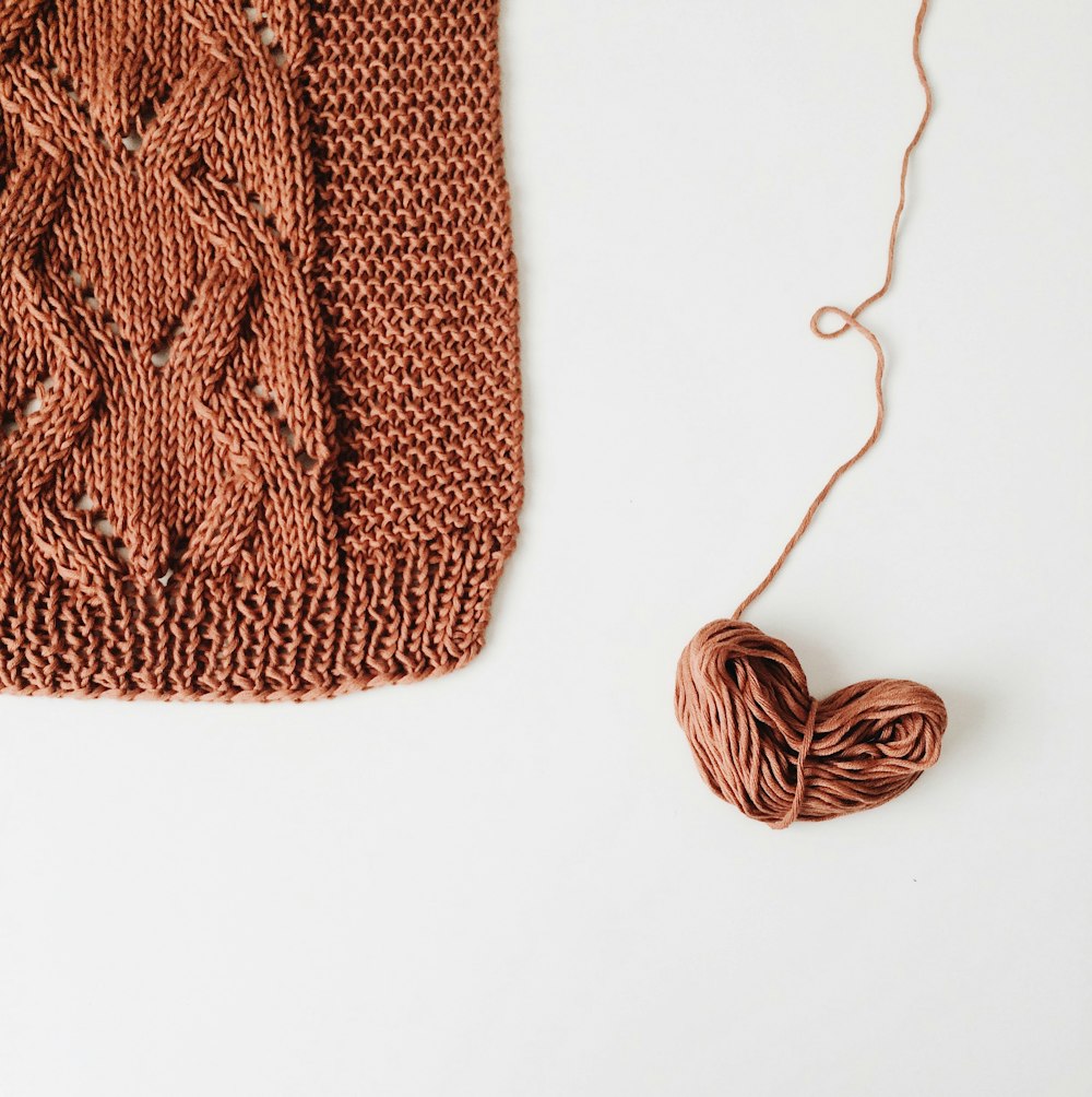 brown knit