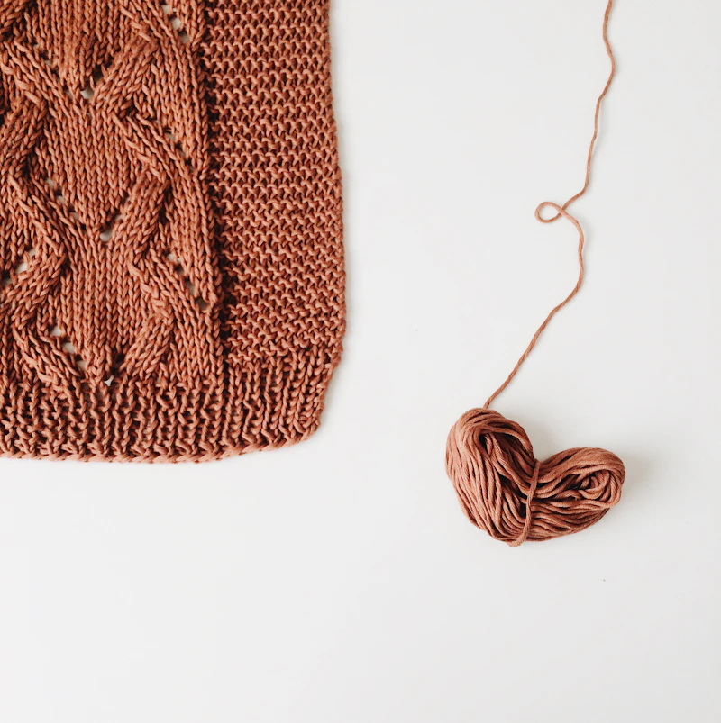 Instagram photo of knit textiles