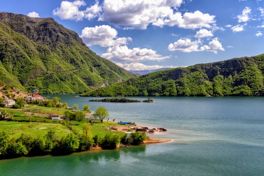 houses near body of water during daytime