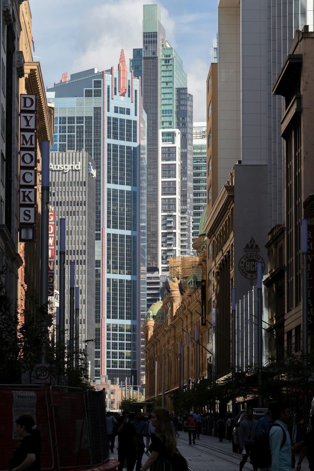 low-angle photography of buildings