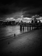 A moody, cinematic still from a social drama short film set in bustling Karachi streets.