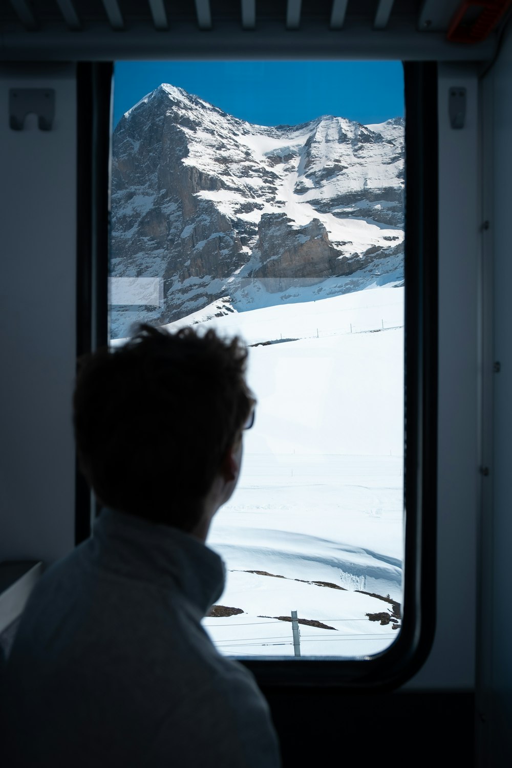 man looking at mountain during daytime