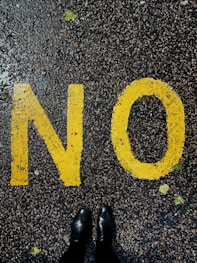 no sign