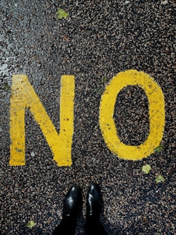 no sign