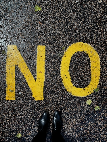 no sign