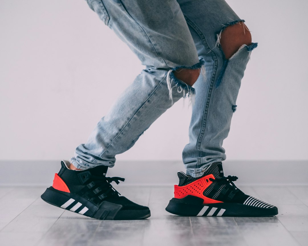 running shoes pair