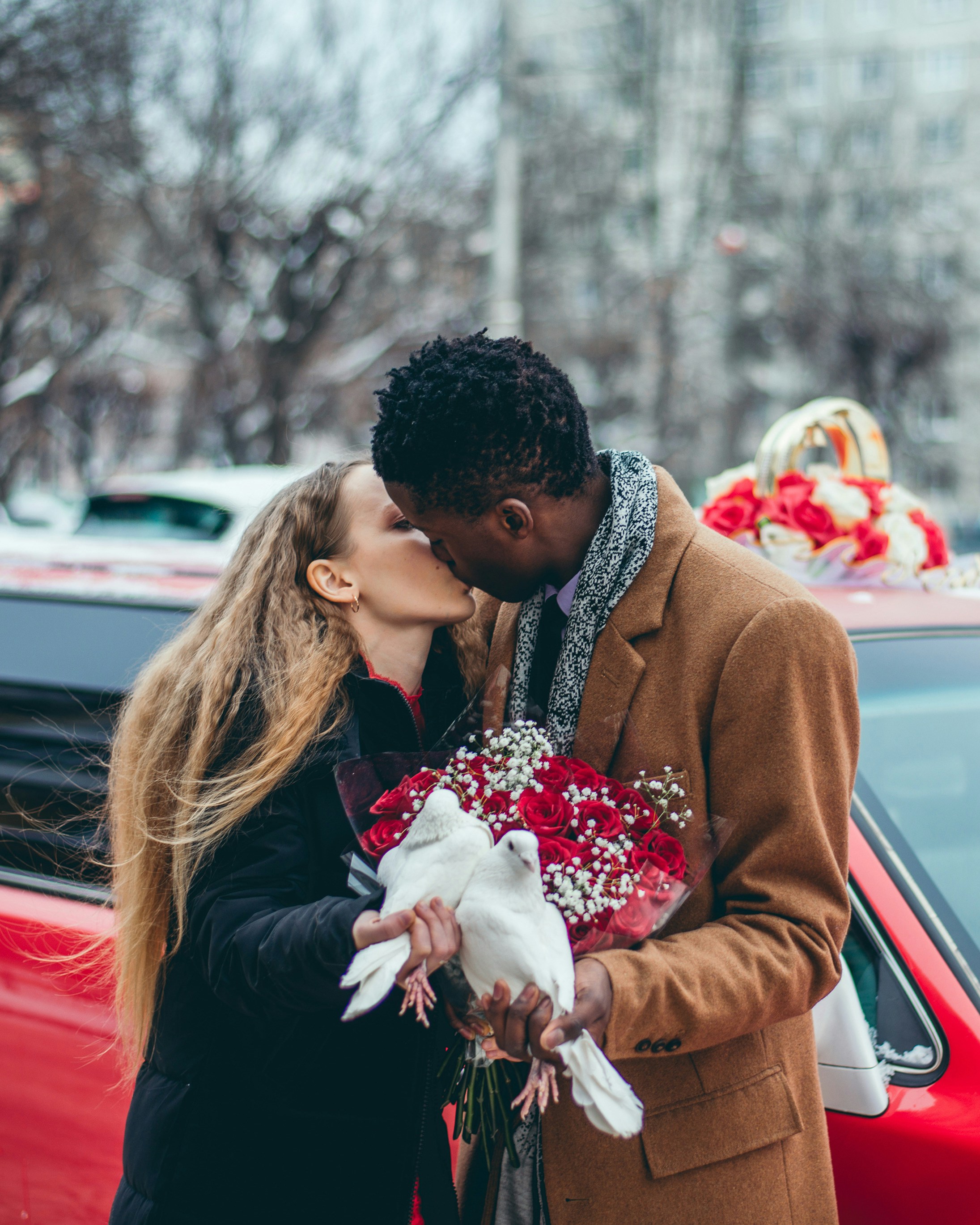 Couple Kissing