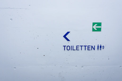 Toiletten signage