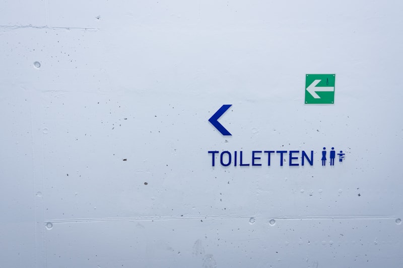Toiletten signage