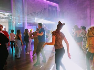 Tanzende Menschen Musik Party