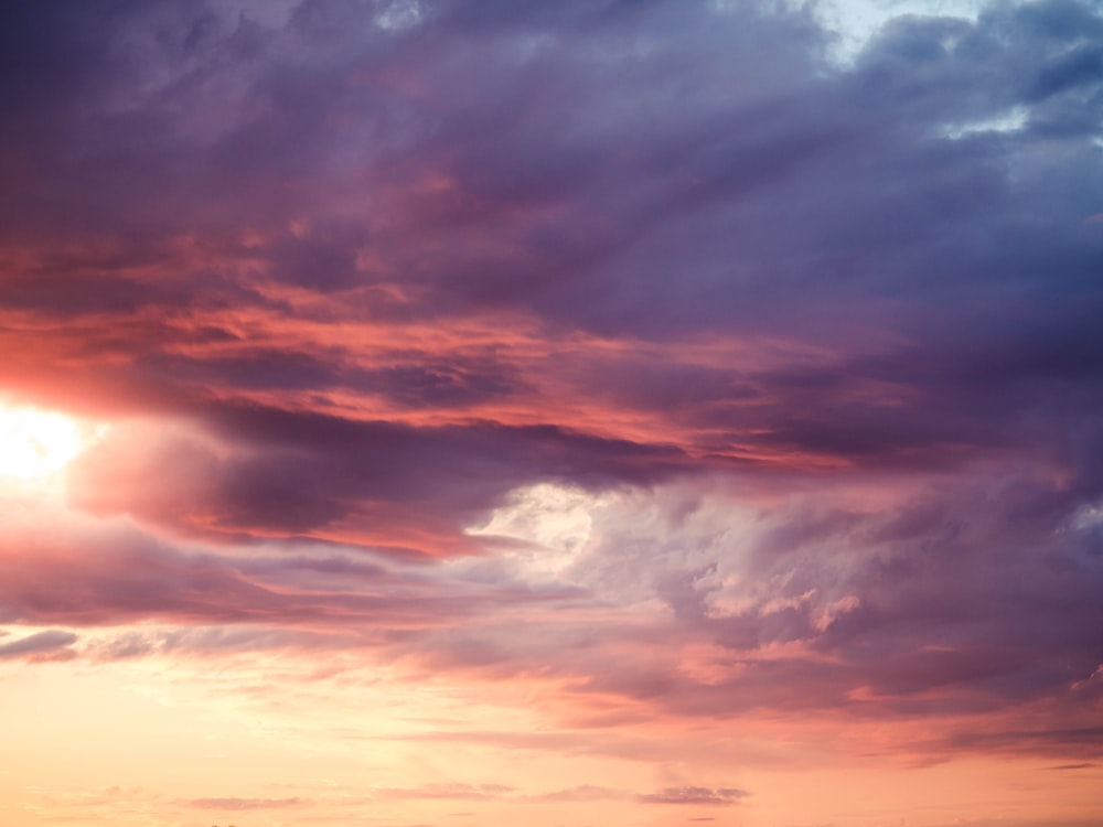 sunlight and clouds