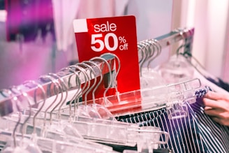 assorted apparels on sale