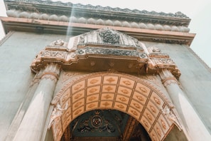 white and brown concrete building