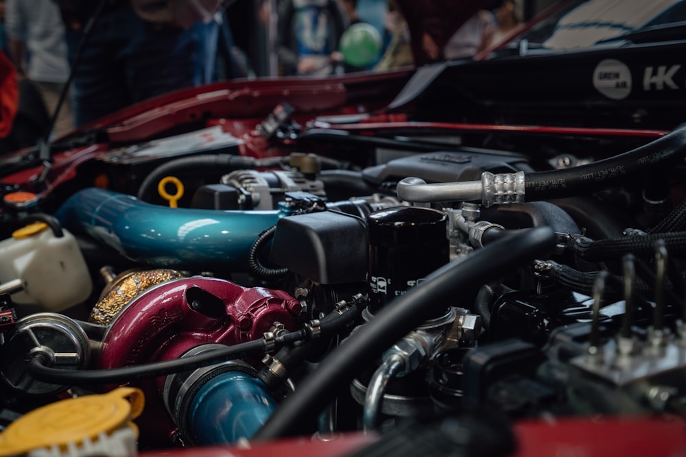 vehicle engine bay