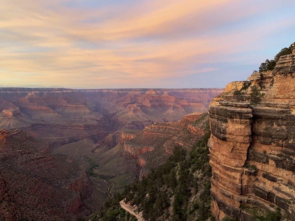 high-angle photography of mountain range