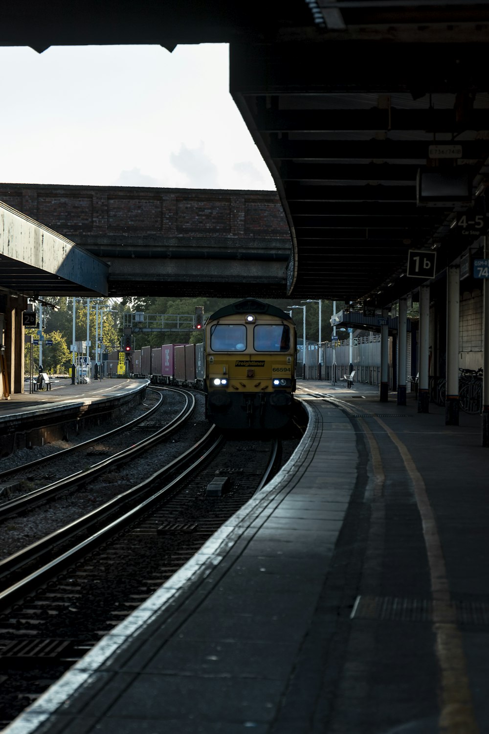 white train on station