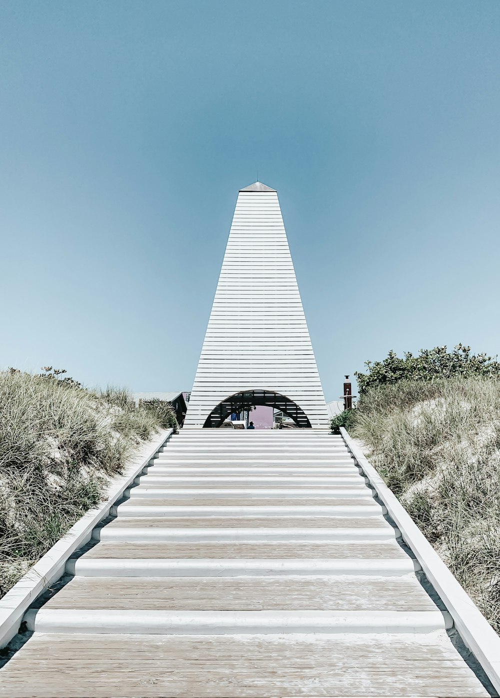 white concrete tower