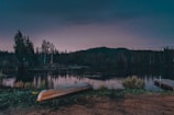 boat near lake
