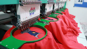 white sewing machine