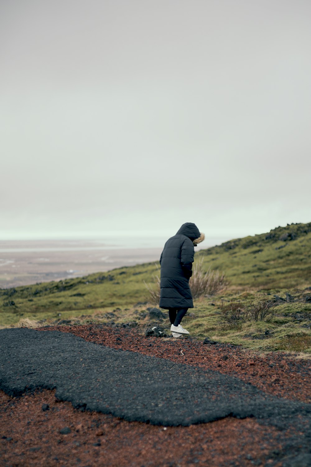 person wearing coat