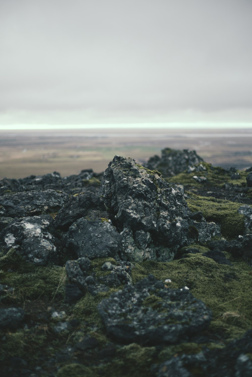 grey rock formations