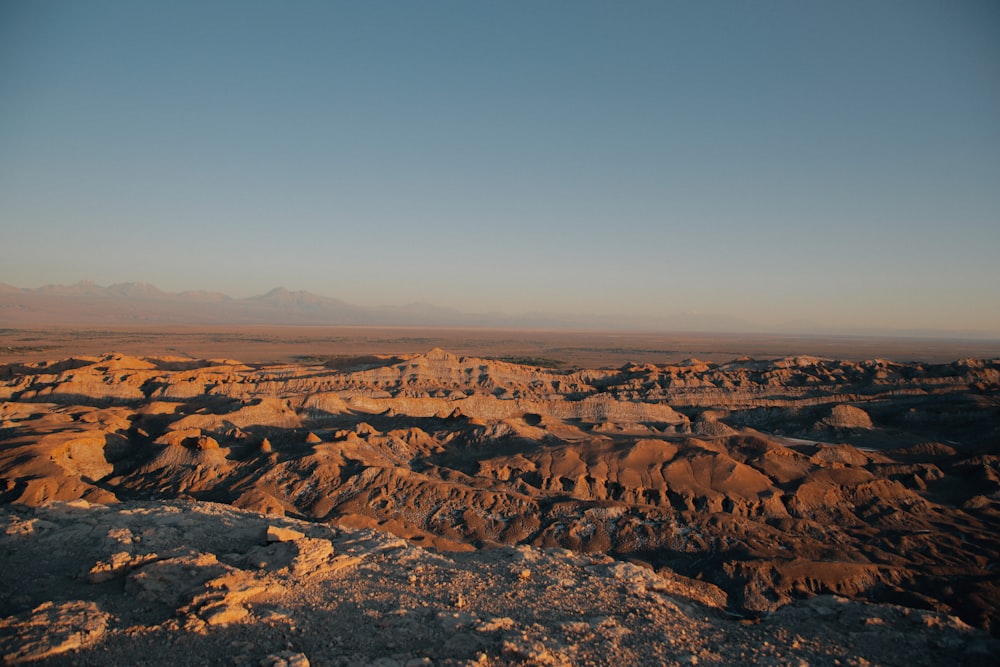 aerial photography of mountains