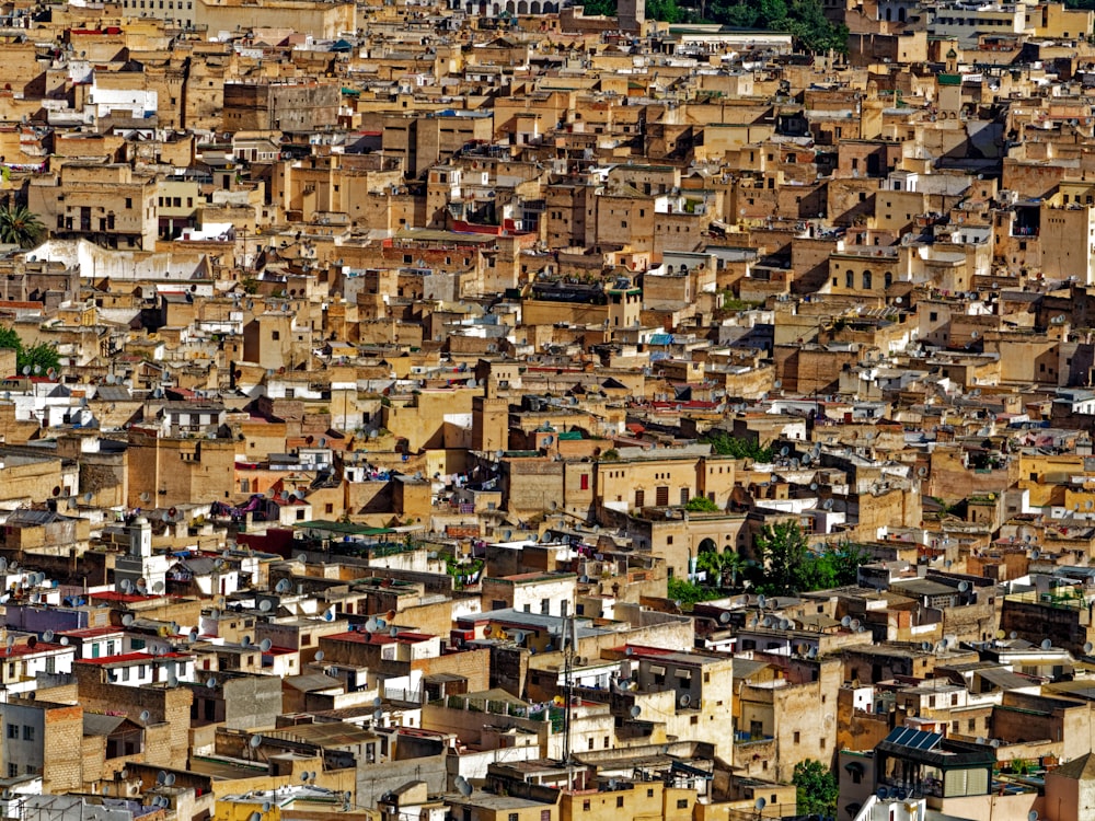 Foto aérea de edificios