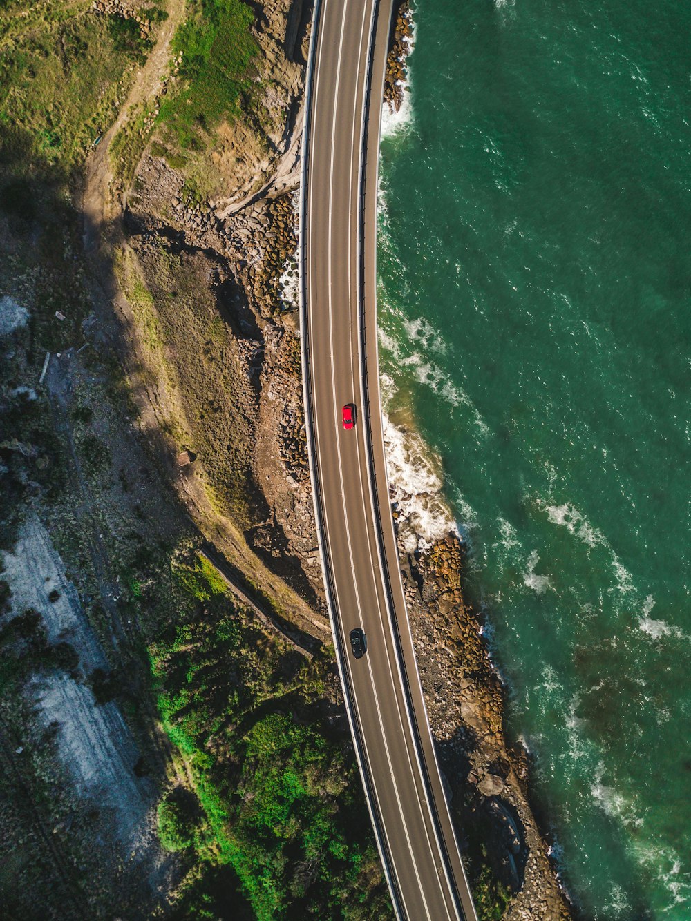 vehicles on road