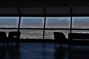 A breathtaking view from the suite's window.