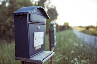 black mail box
