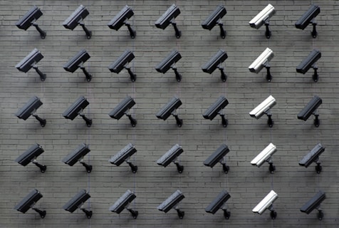 IP CCTV monitoring room
