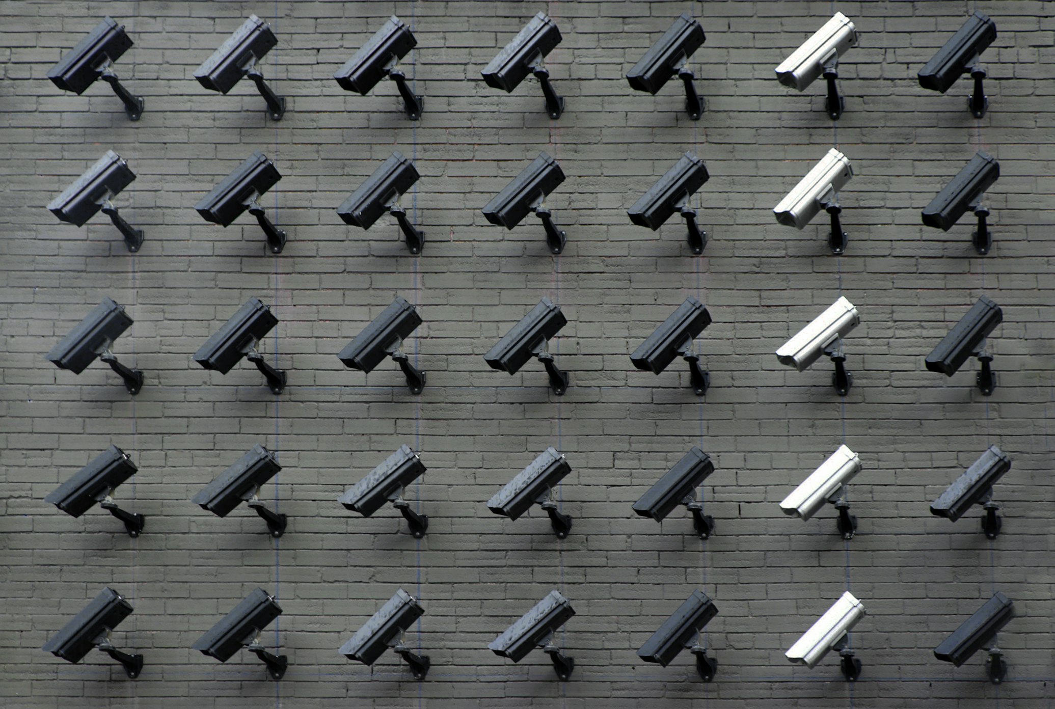 High Security Network CCTV Camera Array