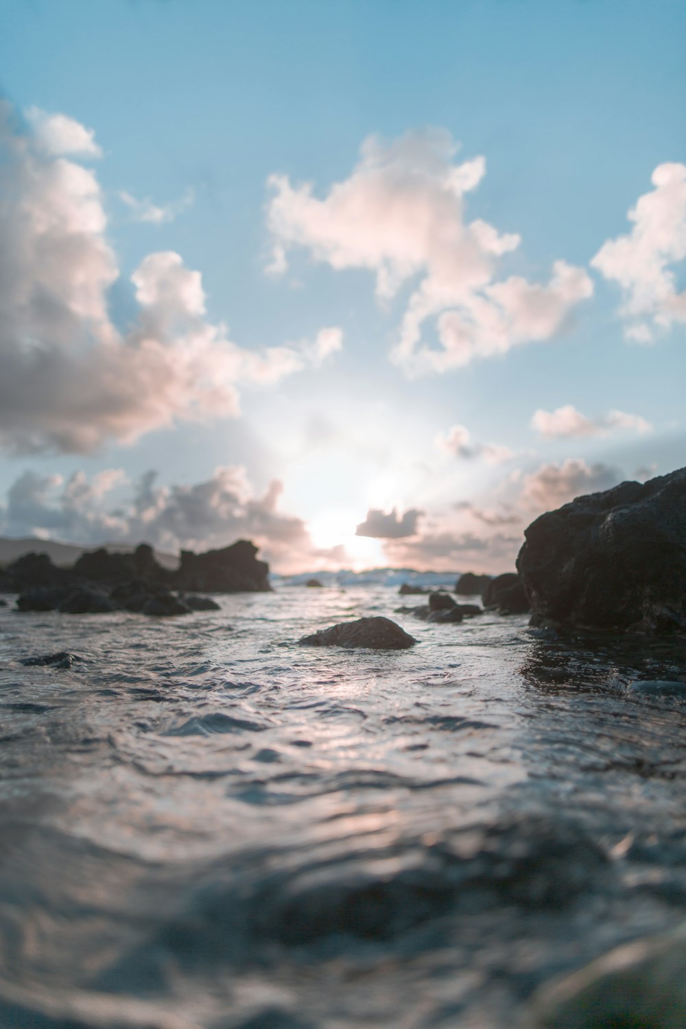 body of water during daytime