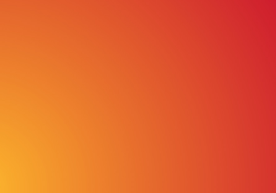 Bright orange to dark red gradient