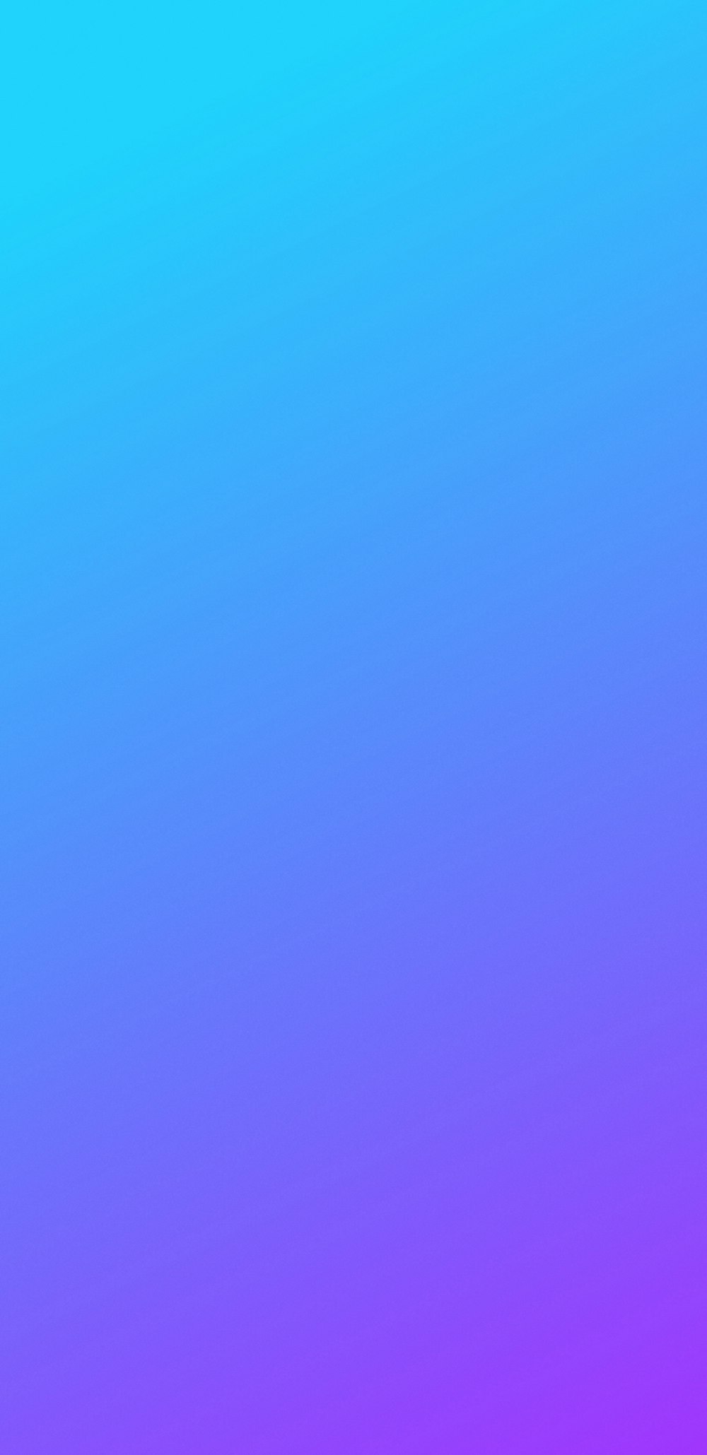 Light blue to purple gradient