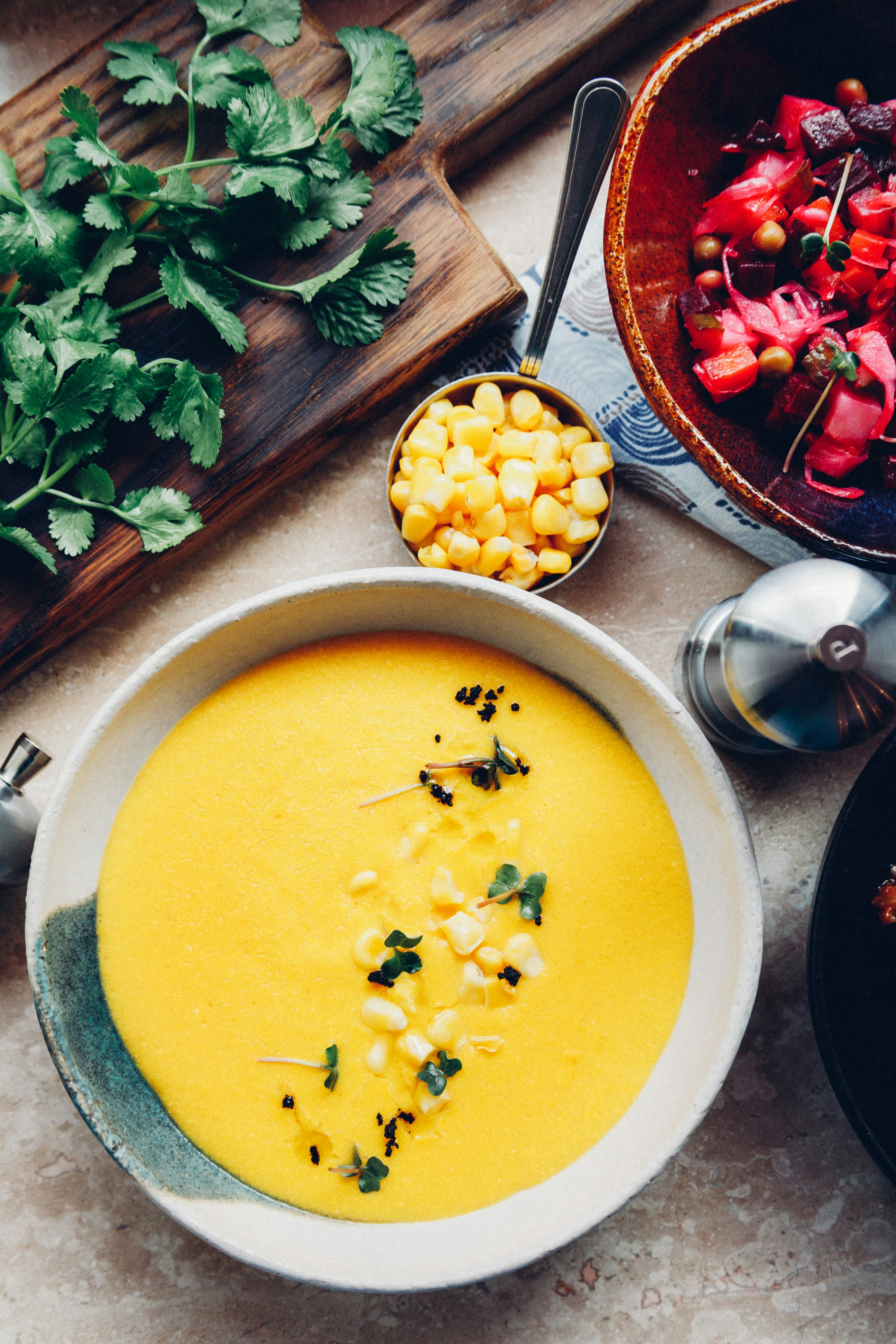 Creamy Ham Potato and Corn Chowder