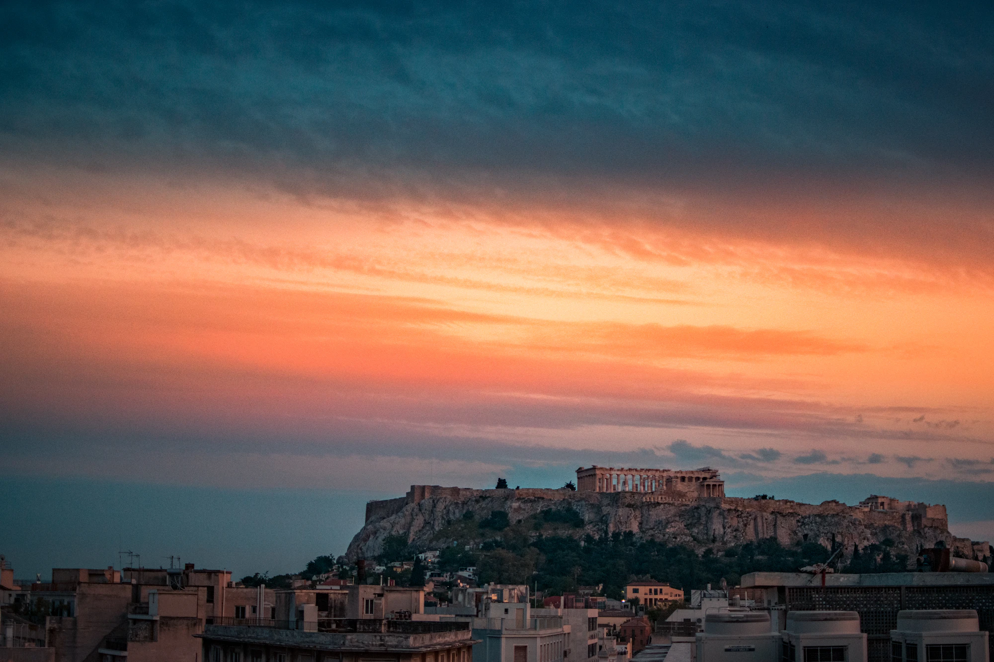 The Hidden Rooftops of Athens