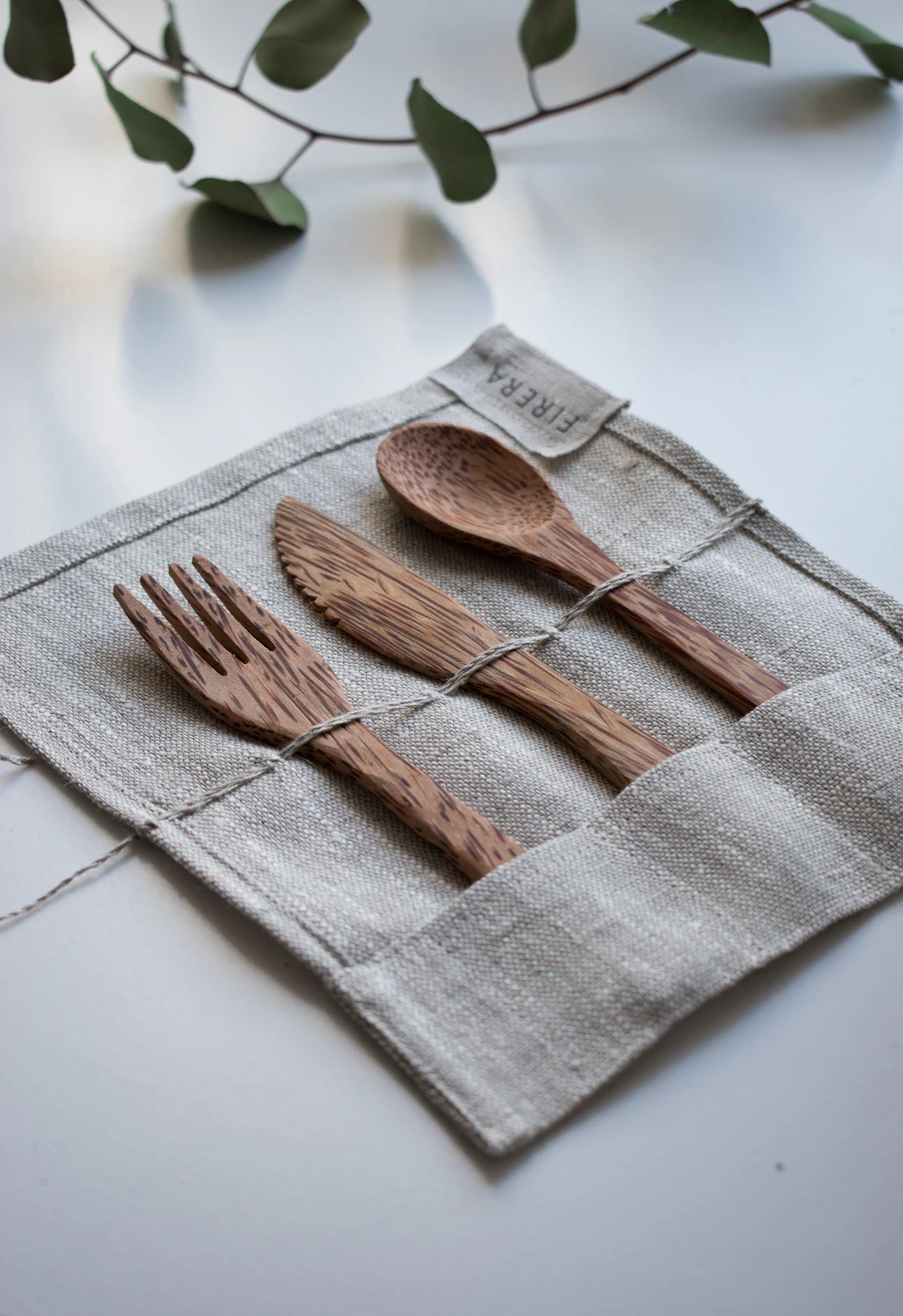 Olive Wood Salad Servers