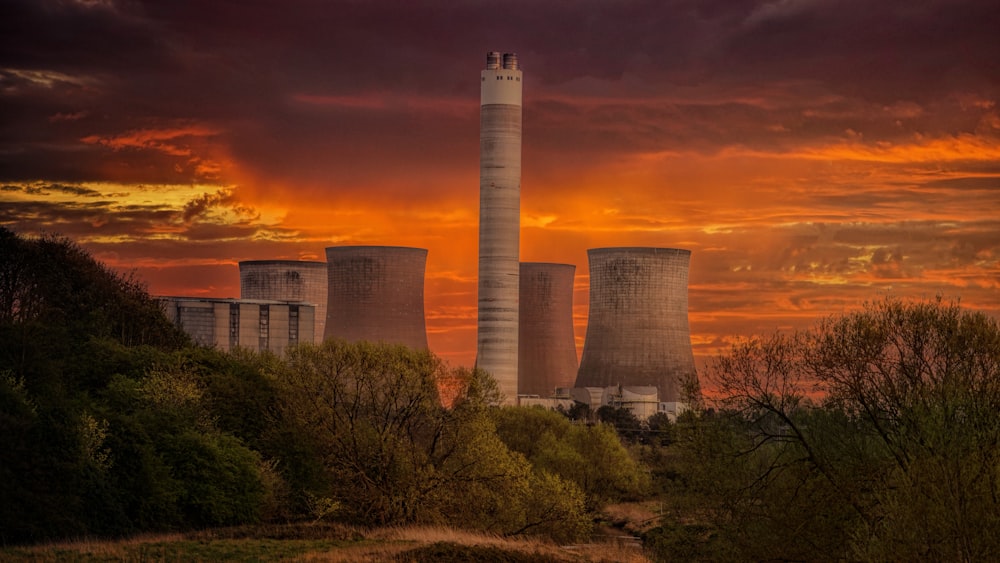 power plant during daytime