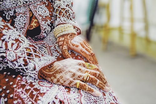indian bridemaid