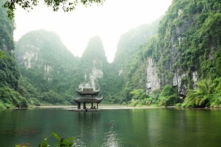 Ha Long Bay limestone cliffs in Vietnam - e-visa available in 3-5 days