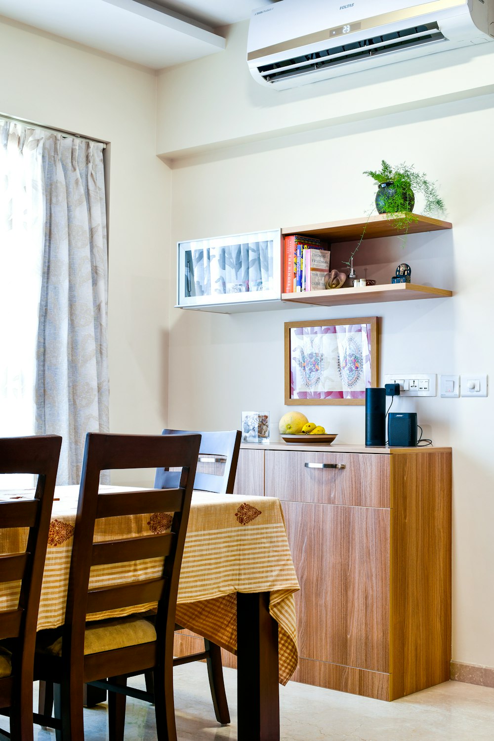 brown wooden cabinet