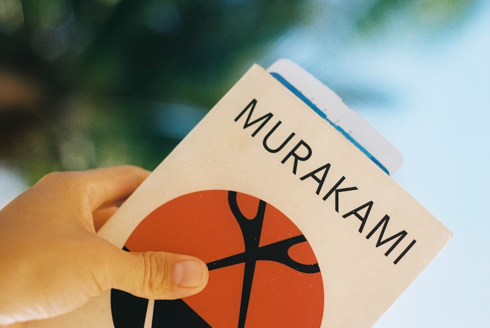 Murakami labeled book