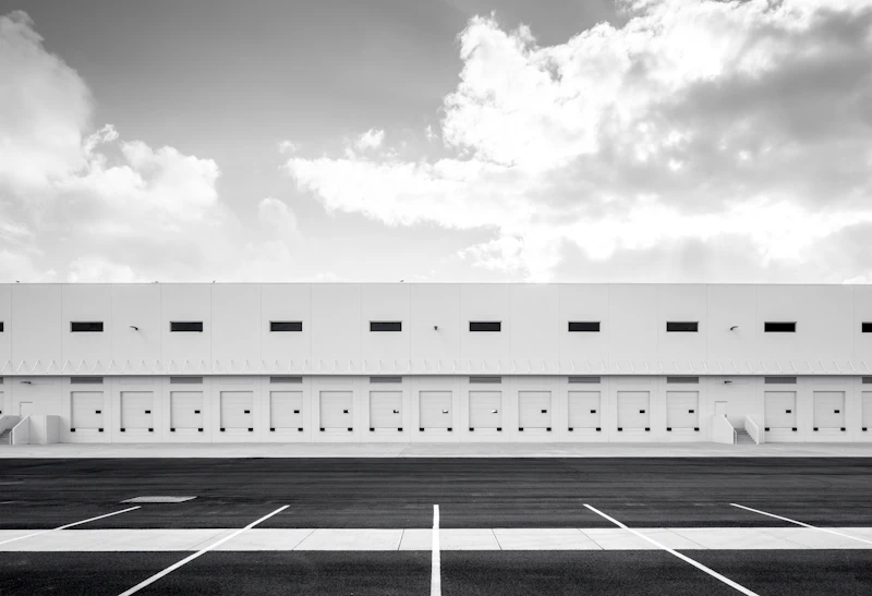 Institutional building exterior