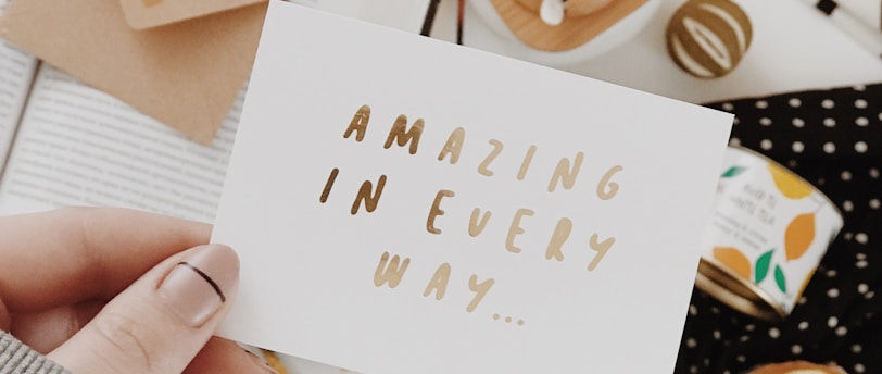 amazing in every way sign