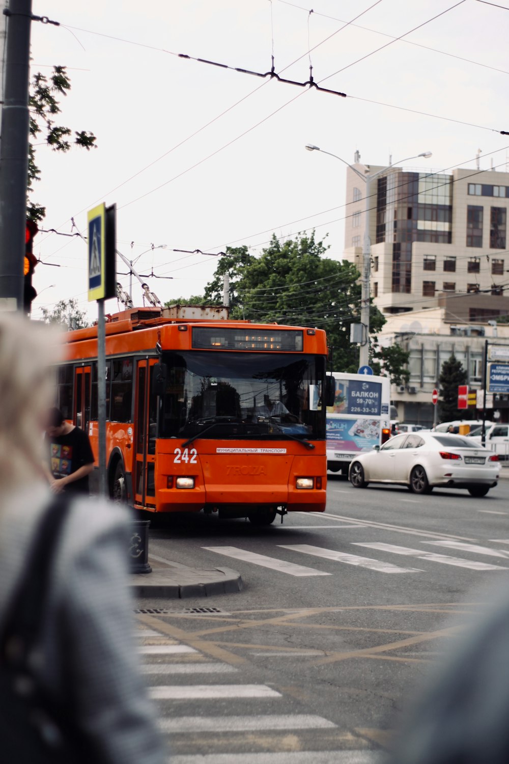 orange bus