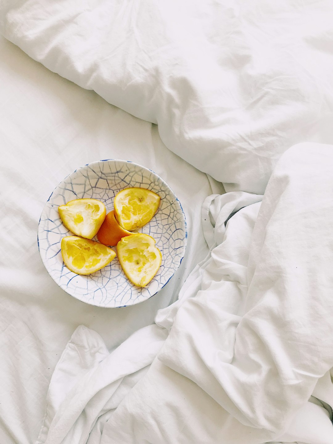 fruit peels on bowl