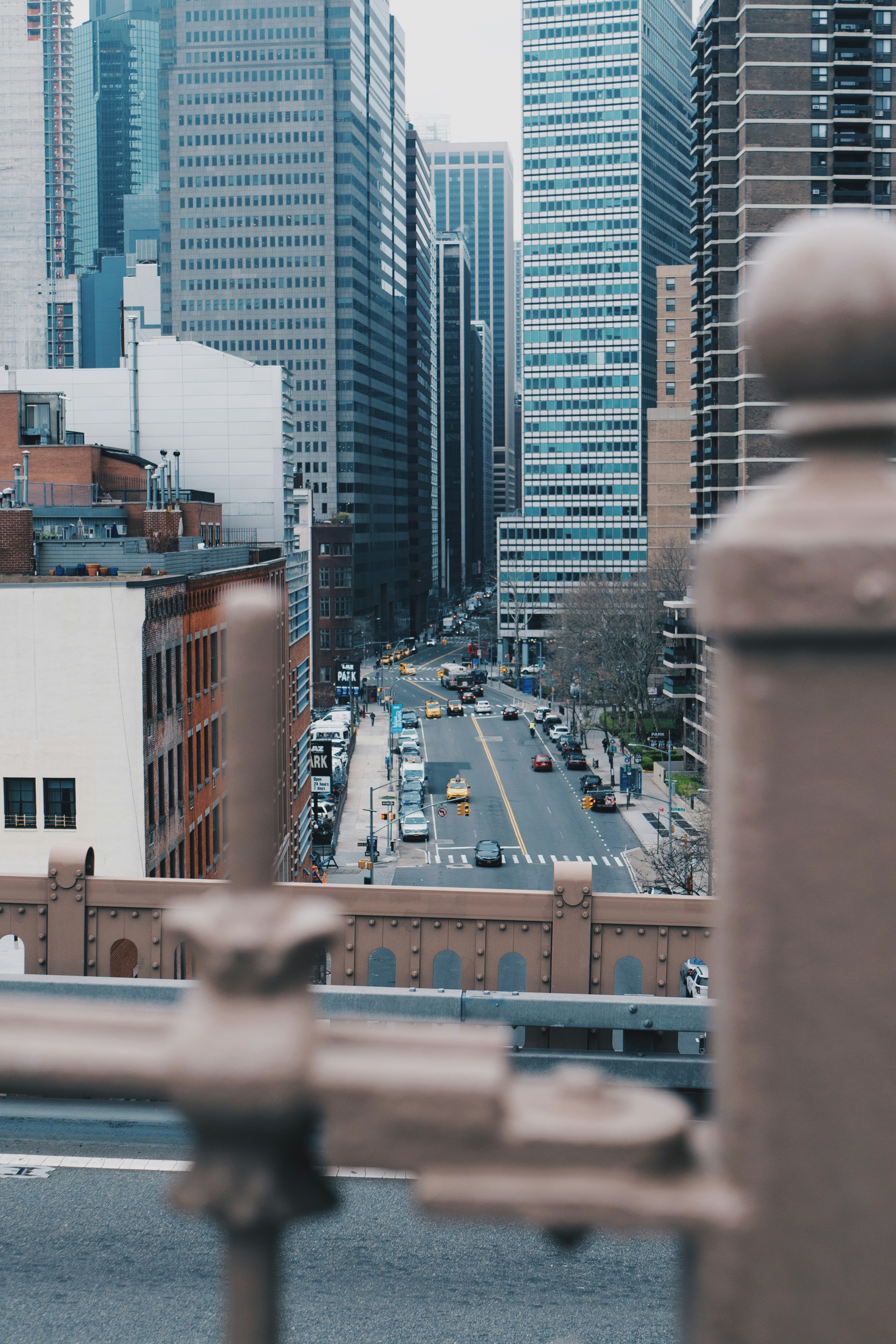 Cars On Road Near Buildings Photo Free Grey Image On Unsplash