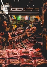 A vibrant marketplace scene showcasing various products, symbolizing dynamic market promotion efforts.